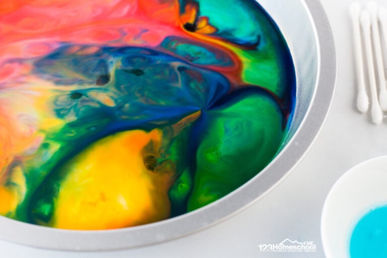 colorful science experiments