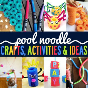 Get ready for summer with these super fun pool noodle crafts, epic pool noodle activities, plus lots of other fun pool noodle ideas. Everyone will love these fun summer activities using pool noodles, with lots of creative, fun ways for you and your kids to enjoy summer, and create memories together. Try these with toddler, preschool, pre-k, kindergarten, first grade, 2nd grade, 3rd grade, 4th grade, 5th grad,e and 6th graders. 